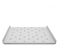 Qoltec Półka do szafy RACK stała 490x433 szara - 1329972 - zdjęcie 3